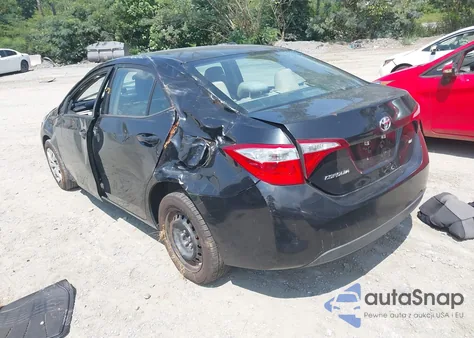 2016 Toyota Corolla Le z USA, uszkodzony, nr VIN 5YFBURHE7GP565833